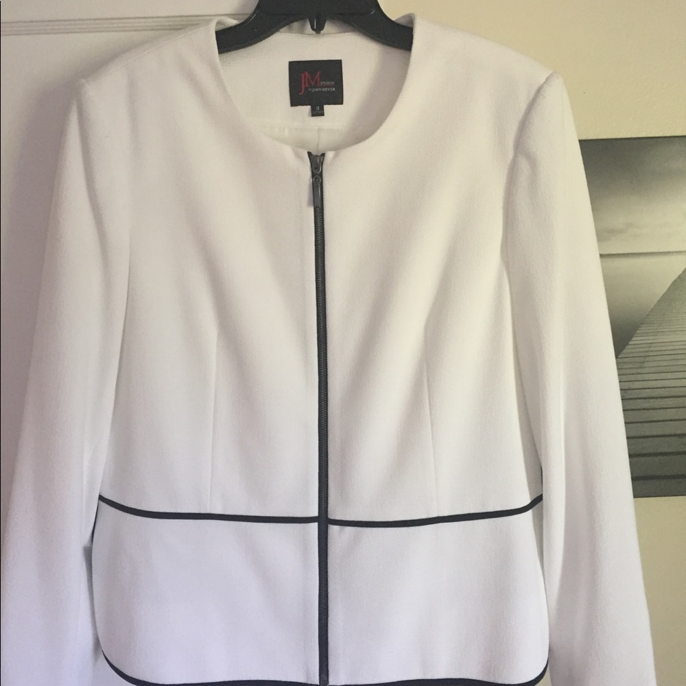White classy blazer